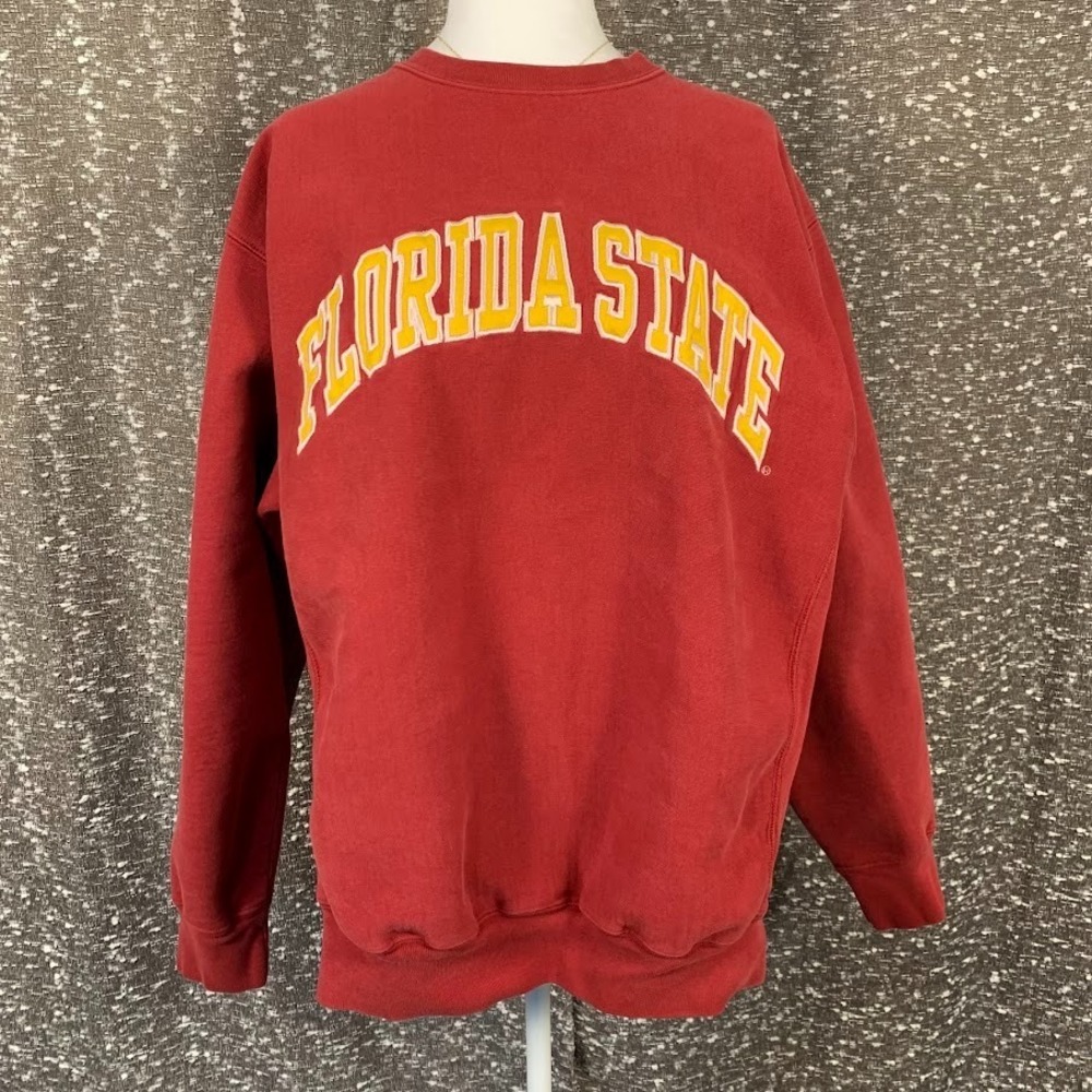Vintage Florida State Seminoles Crewneck Sweatshirt Steve & Barry's Size Large